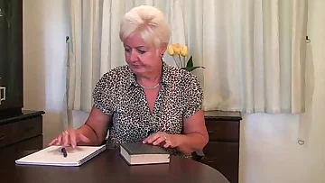 British grannies want you watching them as they masturbate