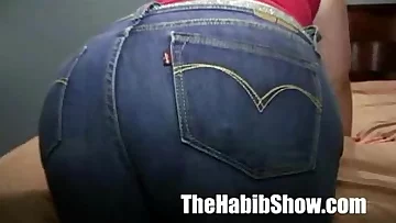 thicke pawg white girl banged by hairy arab