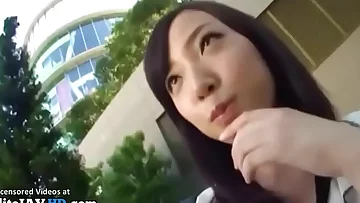 Asian random gal accepts to bang in motel