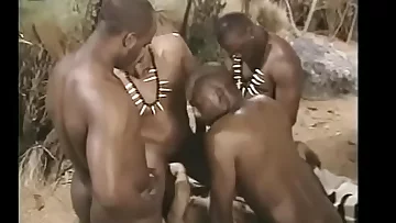 Brit honey gang-fucked by indian boys