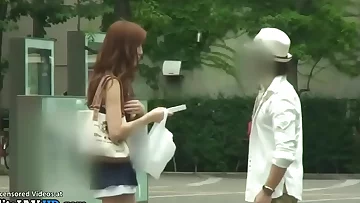 Asian random stunner gives sultry sucky-sucky