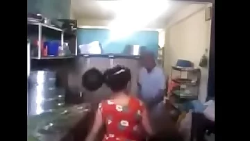 me pummeling with employee