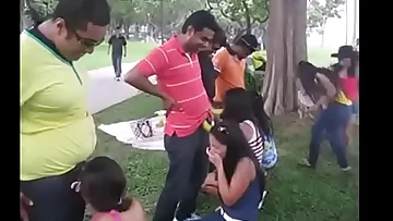 Indian femmes deep throating boner