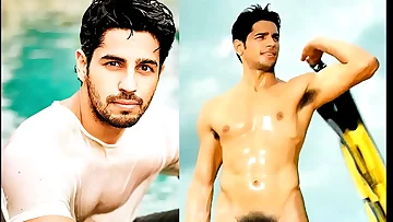 Bollywood actor Sidharth Malhotra Naked