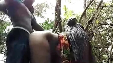 An Indian girl on her period, showing her sanitary pad and panties