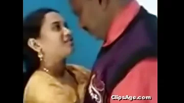 Bangladeshi super-steamy lady smooching an aged uncle like professional