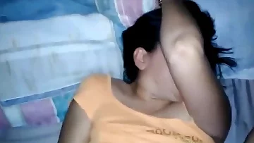 Desi Indian Wife's Jiggly Beaver Nailed with Internal ejaculation n Sucky-sucky with Bellows