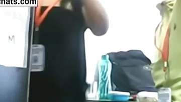 office employee Loving during work hours MMS leaked visit -xxchats.com