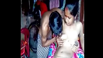 Desi village wifey tearing up by spouse and record like professional