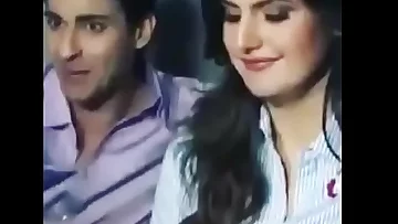 indian bollywood actress zareen khan real lovemaking poked flick