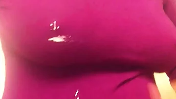 Big-boobed Indian Jerking Mother