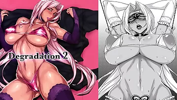 MyDoujinShop - Ingrid Undresses For a Apartment Total of Random Crazy Guys ~ Degradation 2 Makai&lpar;Hell&rpar; Kishi Lilith Dark-hued Anime porn Comic