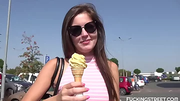 Hotwife gf pounds fellow for currency