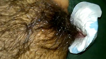 Indian Pinki Bhabhi in menstruations displaying by spouse Jeet