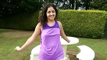 Indian outdoor public fuck-a-thon Point of view Indian