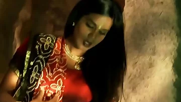 Bolly Stunner Dark-haired Unclothing