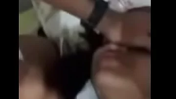 Desi wifey licking jism