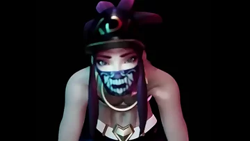 KDA Akali Rails a Monster