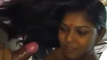tamil  aunty fellate brother's mate fuck-stick