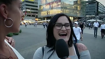 HITZEFREI Scorching brown-haired picked up for a one night stand