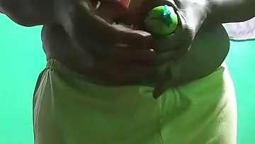 desi indian tamil telugu kannada malayalam hindi insane hotwife wifey vanitharavei today i am highly  insane so i tear up banana with love glove