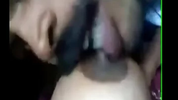 Smooching and gulping milk