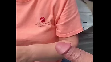 Whore gf fellates random dinky at parking plenty of