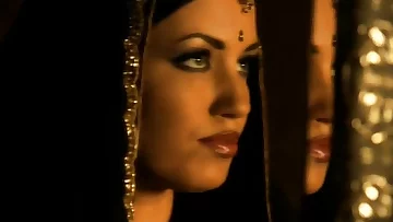 Dark-haired Stunner Leisurely Unclothing