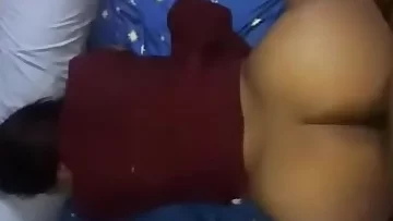 Massive bootie south Indian aunty pulverized with noisy bellowing