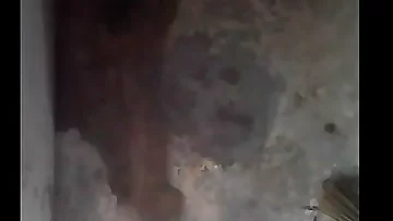 my stepsister taking tub