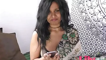 Insatiable Lily Indian Bhabhi Dewar Sloppy Fuck-a-thon Talk Role Have fun