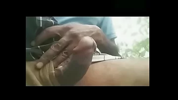 Village dude wank selfie vid facebook