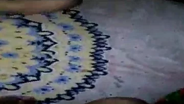 2 indian aunties with uncle utter on three-way