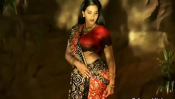 Allurement In Shadow From Indian Princess