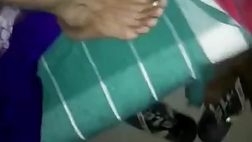 Desi fellow loving with his bhabhi on sofa MMS