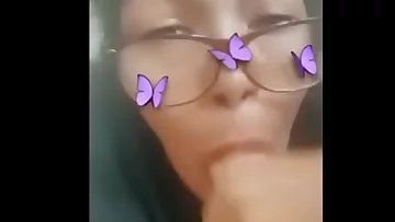 Fuckslut deep throated my beef whistle for The Snap