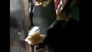 Tamil nadu muniswamy stroking in his store