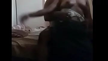 Lovin’ my desi wifey on couch