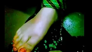 Steamy Feetjob By Desi Woman