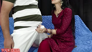 Priya requested her Devar to flash his salami and nail her with indian roleplay in Hindi audio