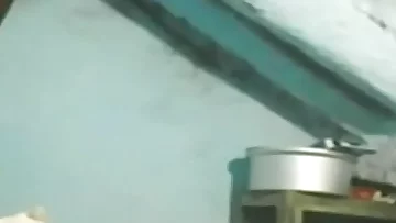 Indian Bhabhi ravage in the kitchen