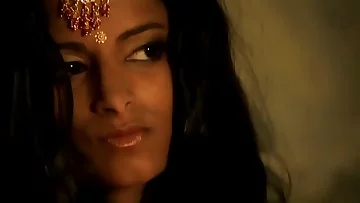 Black-haired Indian And Her Sensuality