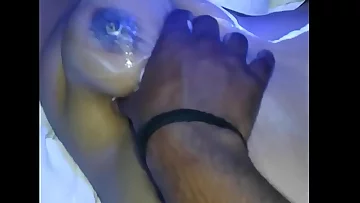 Yam-sized Knockers Indian Doll Getting Knockers Rubdown from desi Paramour