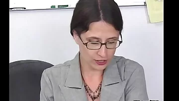 Mature Lena Ramone wooly pussy and Siiick Facial cumshot