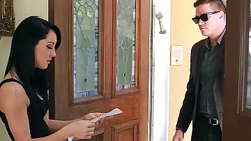 TeenPies - Brunette Teenie (Sabrina Banks) Gets Fucked And Filled By Her Landlord!